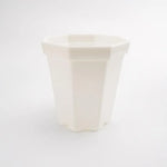 Pots plante modernes plastique blanc noir gris bleu 10x8x9.5cm 6.8x4.8x7.4cm minimaliste