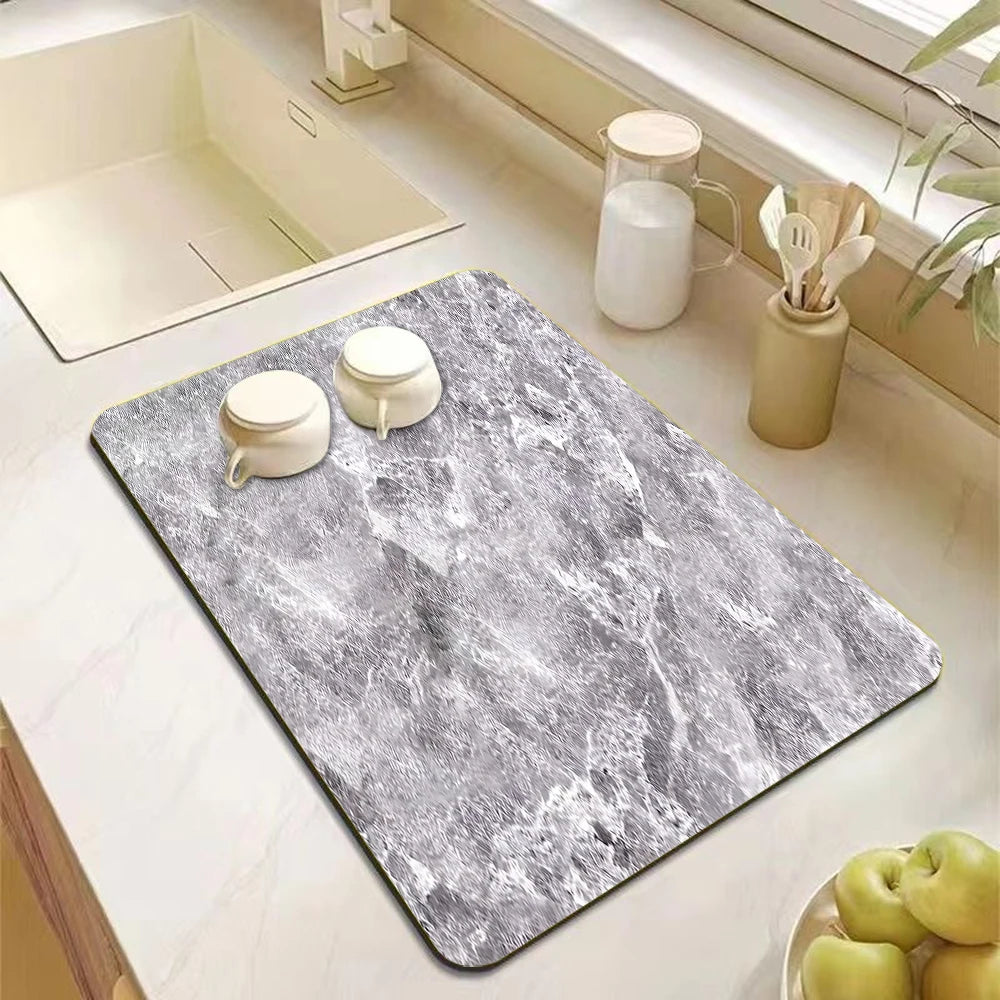 Tapis antiderapant moderne caoutchouc respectueux environnement cuisine salon antibacterien