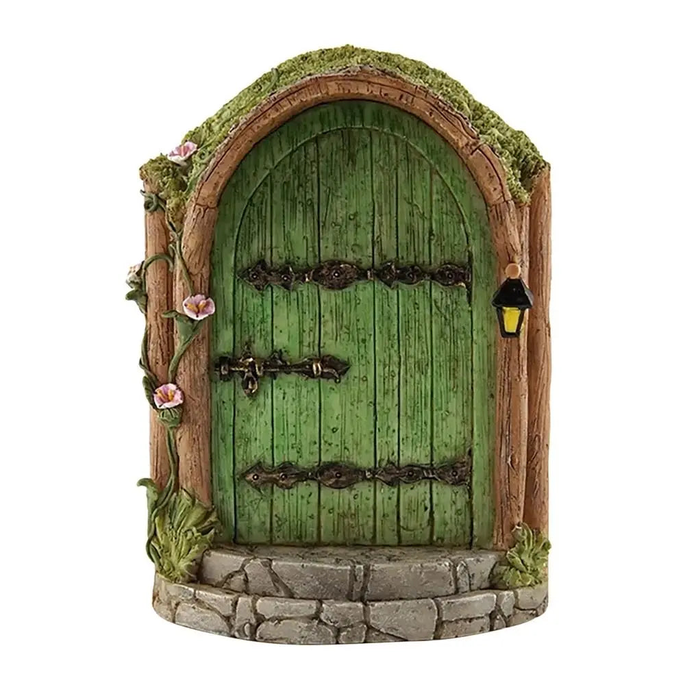 portes décoratives extérieures bois imitation celtiques triskel fantaisie féerique rustique