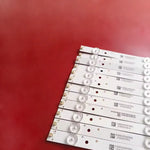 bande led adhésive blanc moderne 625mm leds 3v kit 12 pièces