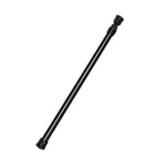 tige rideau douche réglable sans perçage métal respectueux environnement noir moderne 30cm 50cm lisse