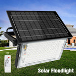 projecteur solaire led ip65 portable clip mural poignée ajustable moderne batterie noir