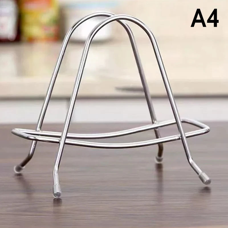 porte planches découper acier inoxydable bois finition brillante moderne réutilisable multifonctionalité fixations articulées argent