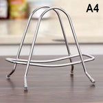 porte planches découper acier inoxydable bois finition brillante moderne réutilisable multifonctionalité fixations articulées argent