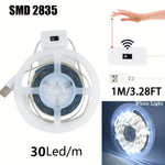 ruban led adhésif blanc 5v usb capteur mouvement moderne 1mètre