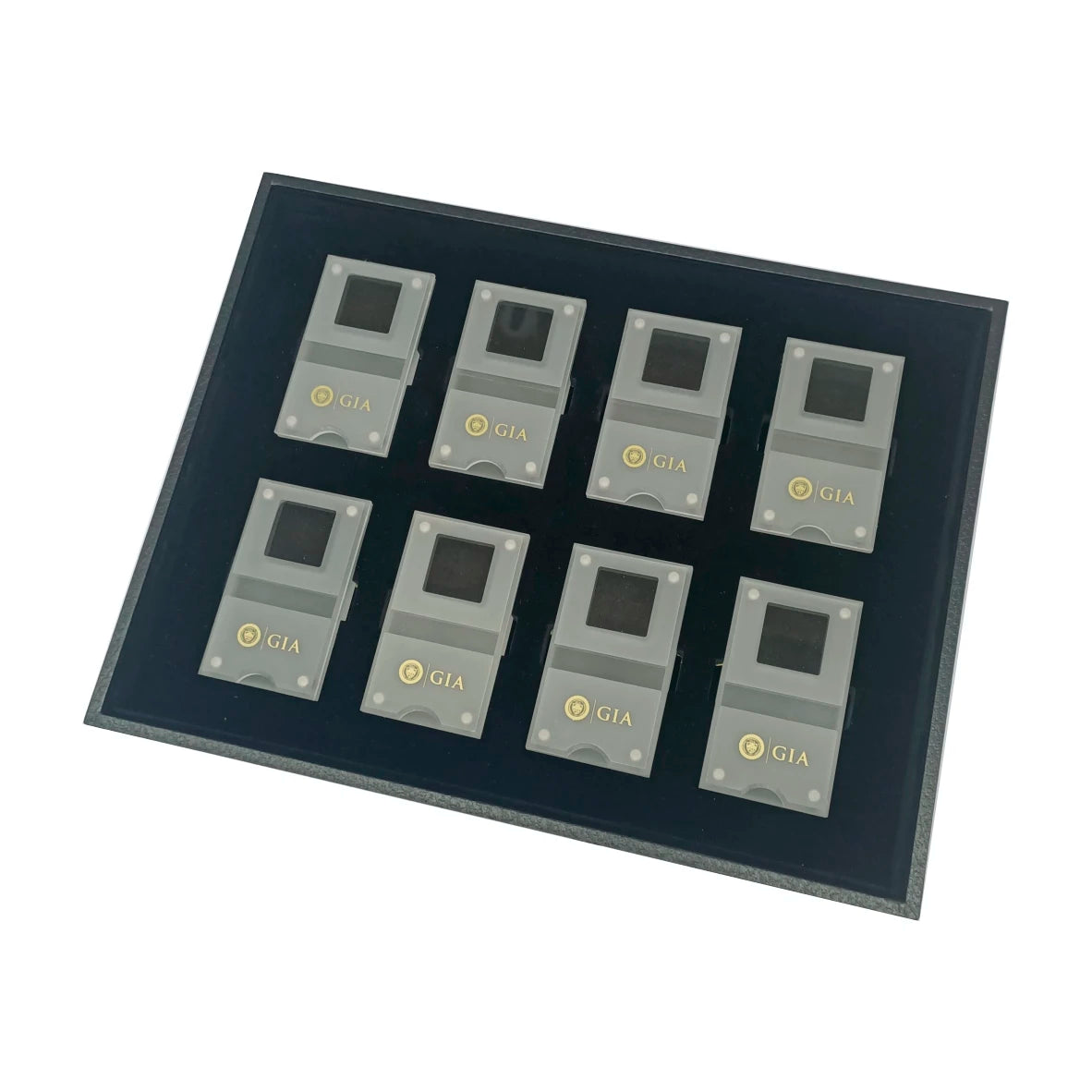 plaques diamants transparentes moderne pince lunettes support bijoux exposition organisateur transparent