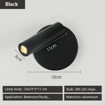 lampes murales modernes orientables led noir blanc chambre salon