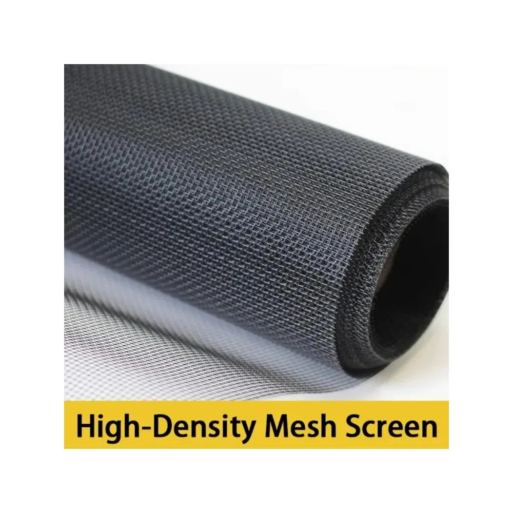 moustiquaire filet noir maille protection fenêtre porte anti moustique respirante moderne facile