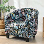Coussin protection fauteuil moderne fleuri lavable maison restaurant chambre salon étudiants