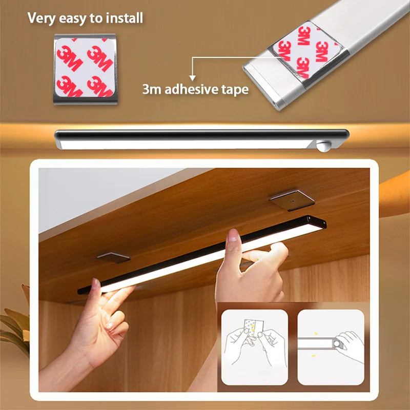 Lampe LED magnétique pour armoire de cuisine