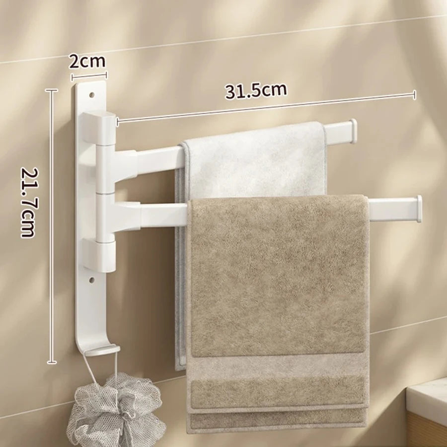 porte serviettes mural pliable moderne blanc noir gris serviettes microfibre brosse bain porte haillons
