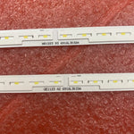 bande led blanche moderne sans câble bouton poussoir fixations invisibles connecteurs
