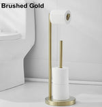 support papier toilette moderne or noir argent brosse inoxydable fixations porte papier brosse