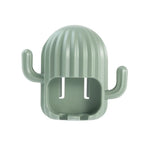 porte brosse dents gel dentifrice cactus moderne adhésif bleu vert rose blanc salle bain