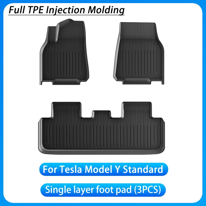 tapis sol voiture tesla model 2025 imperméable anti dérapant noir moderne
