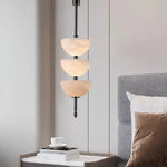 lampe murale moderne marbre blanc noir doré éclairage cuisine chambre coucher salle manger led
