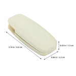 boîte crayons pratique beige clair mat compact porte crayon plastique simple utilitaire gọn/vnd