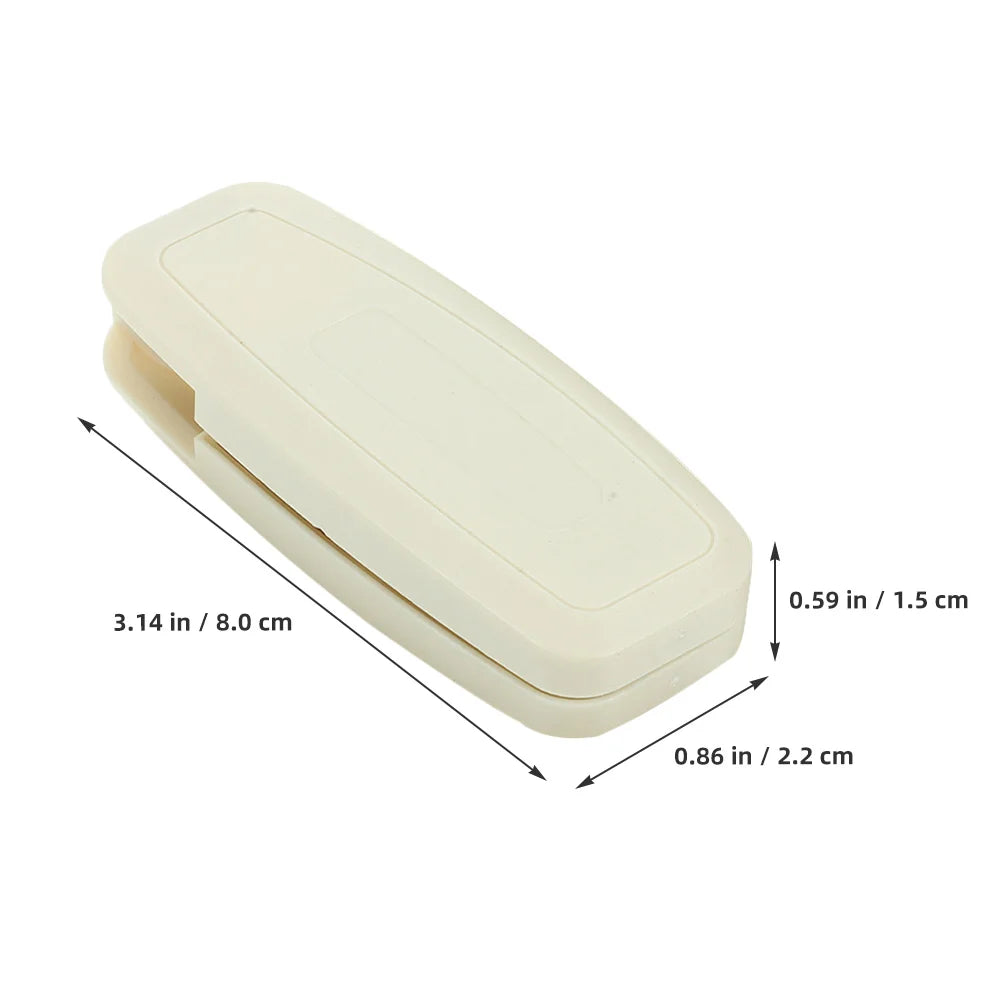 boîte crayons pratique beige clair mat compact porte crayon plastique simple utilitaire gọn/vnd