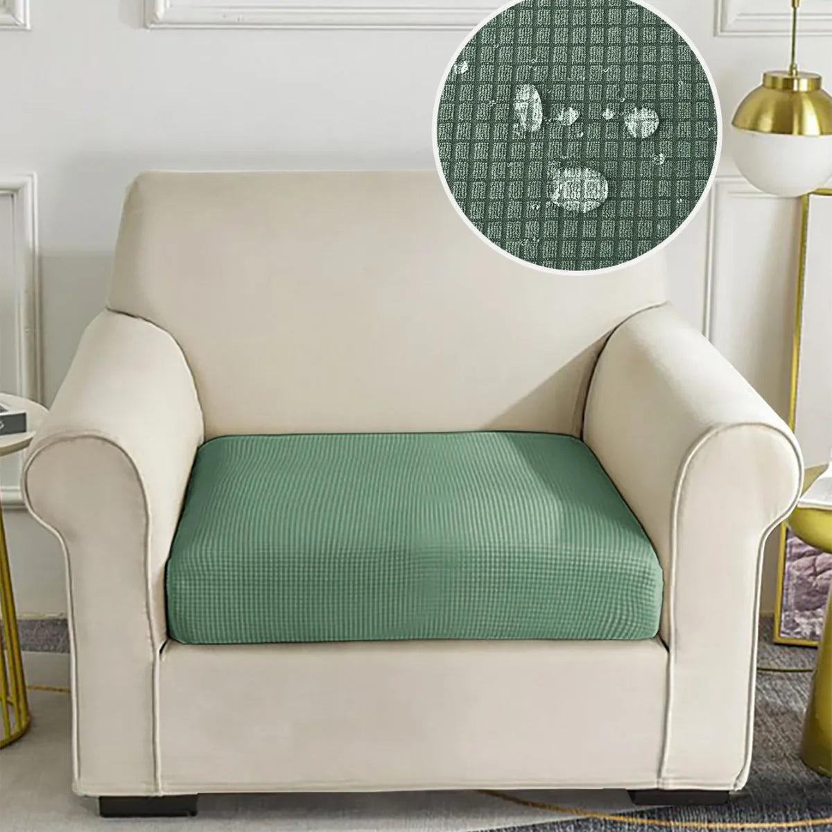 housse coussin canapé polyester solide moderne rose adhésive extérieur maison jardin anti rayures animaux
