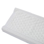 tapis bébé imperméable réutilisable doublure bambou gris quilté moderne portable mois