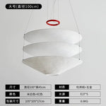 suspension lumineuse papier moderne blanc texture organique 4000k 3000k chambre salon restaurant