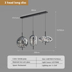 Suspension lumineuse moderne or noir filaments brillants élégante câble suspendu chambre salon