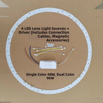 ruban led blanches moderne accessoires magnétiques connecteurs électriques blanc opacité