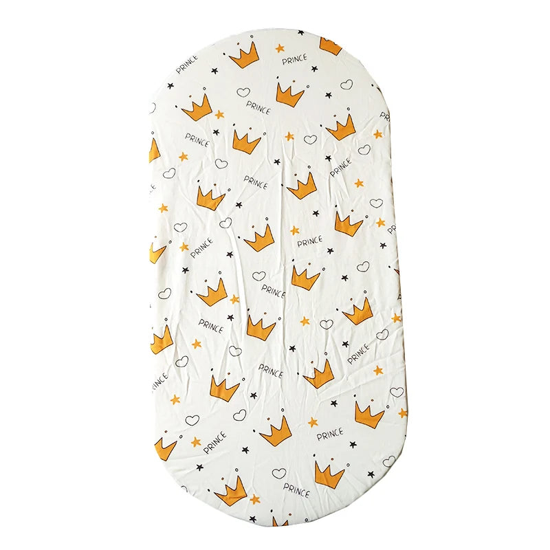 drap housse bébé 1ans coton quatre saisons motifs animaux arcs ciel étoiles blanc cassé