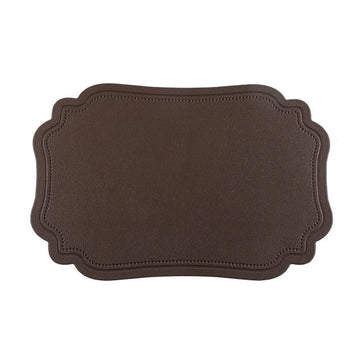 tapis table rectangulaire polyester motif points décoration cuisine salle manger classique