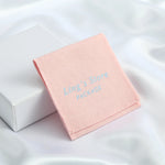 étiquettes produit toile lin noir rose gris beige bleu classique 8x8cm personnalisables logo imprimé