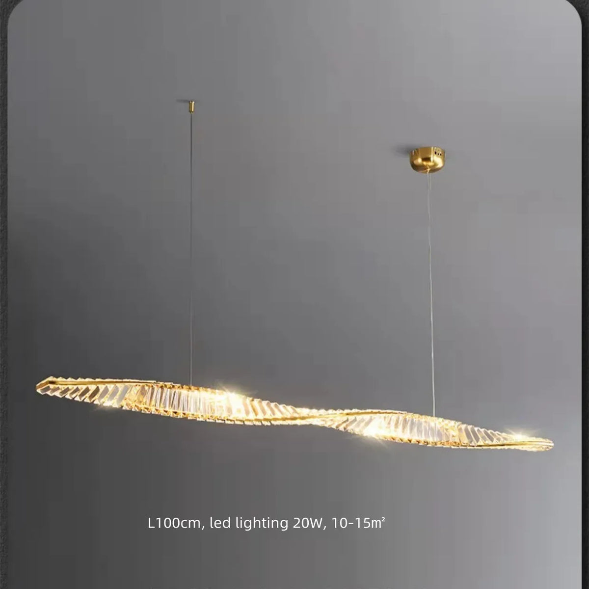 applique murale luxe cristal doré moderne luminaire décoratif contemporain éclairage intérieur salon