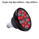 lampe led rouge noir raffermissement peau rajeunissement points lumineux moderne