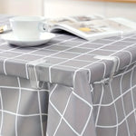 supports tissu clips transparents moderne gris clair lignes blanches 5.1cm 4.1cm 8pièces 16piècesintérieur extérieur