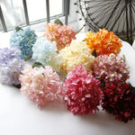 bouquet artificiel hortensia classique couleurs variées intérieur mariage anniversaire fêtes decoration