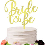 topper gâteau acrylique doré élégant motifs brillants festifs pique mariage anniversaire noël