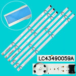 bande led 43inch blanc bleu adhésif moderne connecteur grille lisse opaques télévision