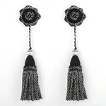 pompons rideau dorés tissés noeuds traditionnels fixations accessoires décoration intérieure textiles maison