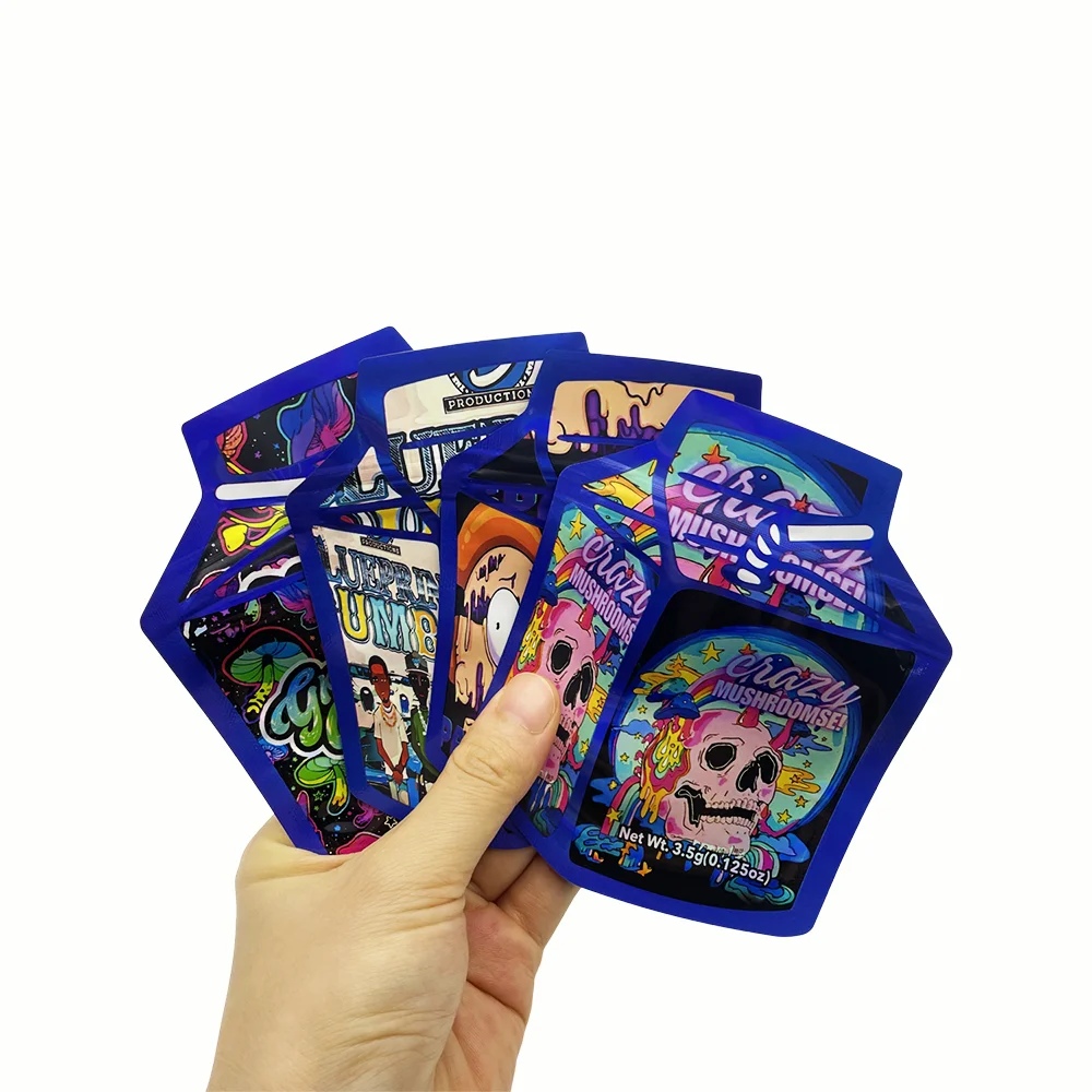 sacs rangement réutilisables multi usages hexagonaux graphiques colorés fermés étanche 50 pièces
