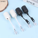 connecteurs électriques e27 blanc noir moderne clips câble boutons fermeture rond lisses opaques