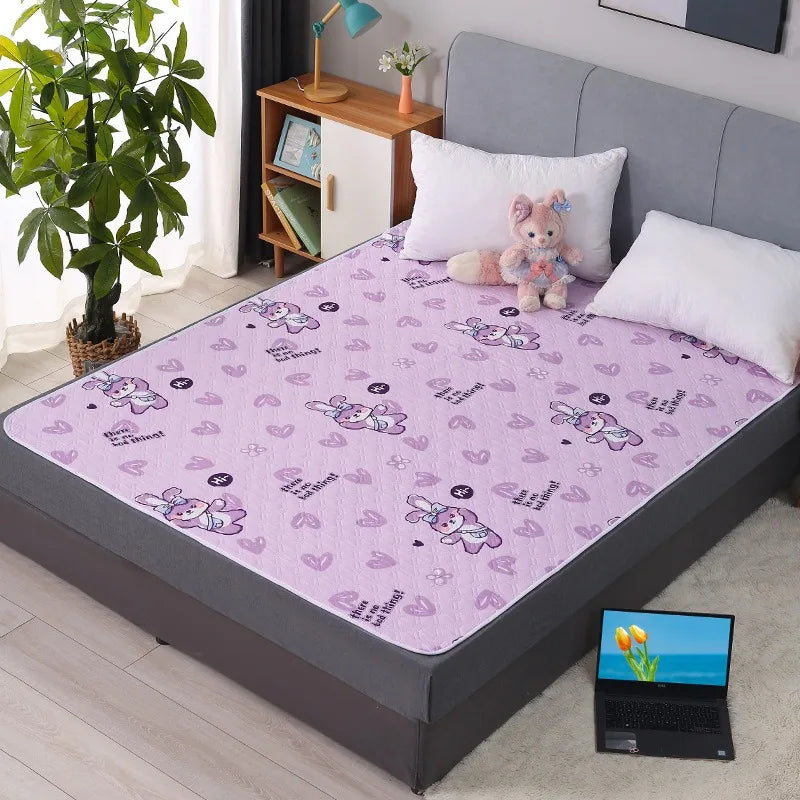 tapis sol imperméable protection lit bébé adulte motif licorne panda motif coeur