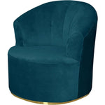 fauteuil moderne velours bleu marine lavable accueil confortable soft automne hiver