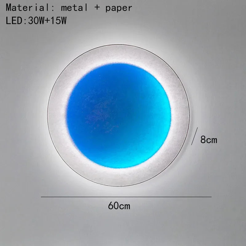 lampe murale led moderne couleur blanche bleue rose violet contemporaine fixée mur éclairage quotidien