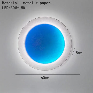 lampe murale led moderne couleur blanche bleue rose violet contemporaine fixée mur éclairage quotidien