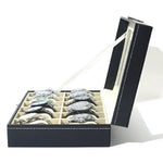 boîte rangement montres simili cuir cadenas classique 11cm 16cm 30cm étanche femmes