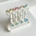 rangement brosses dents électriques blanc noir architectural moderne minimaliste drainage