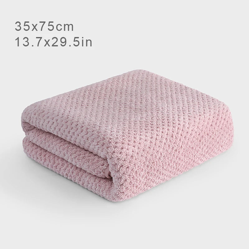 serviettes bain coton microfibre rapide séchage blanc rose gris bleu moderne
