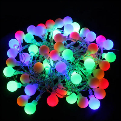 Guirlande lumineuse LED 1m avec 10 lumières féeriques pour décoration de Noël