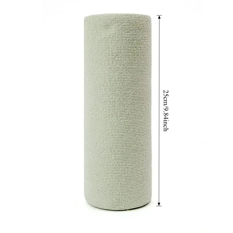 serviettes cuisine réutilisables microfibre rose vert gris bleu jaune respectueuses environnement moderne