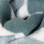 serviettes rayées absorbantes bain visage rapide douces moderne vert gris blanc rose marron crochets