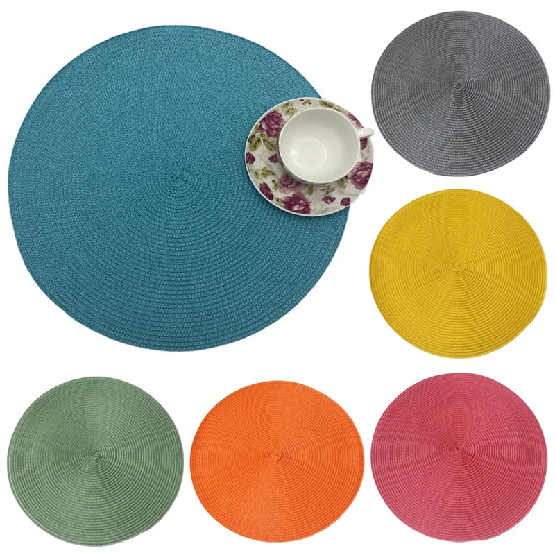 Accessoire de table rond anti-dérapant en couleur violet